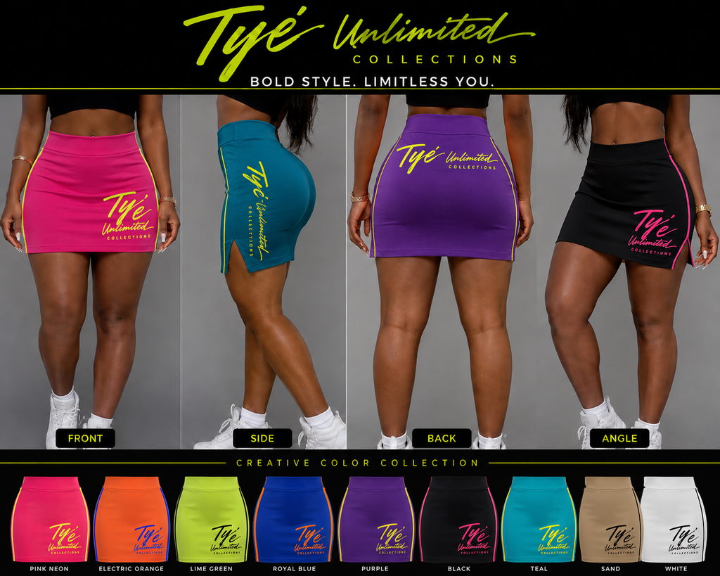 Neon Women Skirt
