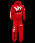 Neon Solid Red Sweatsuit